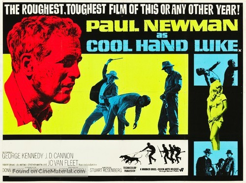 Cool Hand Luke - British Movie Poster