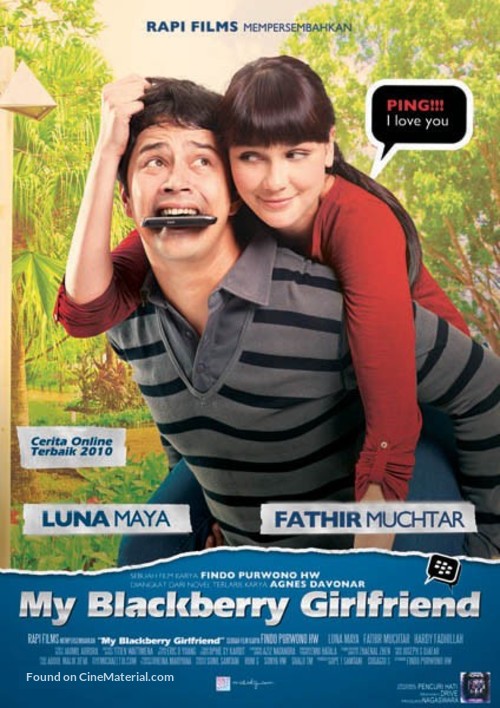 My Blackberry Girlfriend - Indonesian Movie Poster