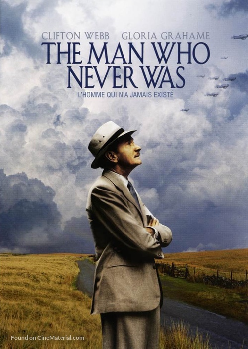 The Man Who Never Was - Canadian DVD movie cover