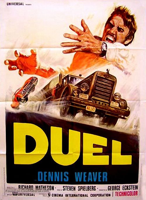 Duel - Italian Movie Poster
