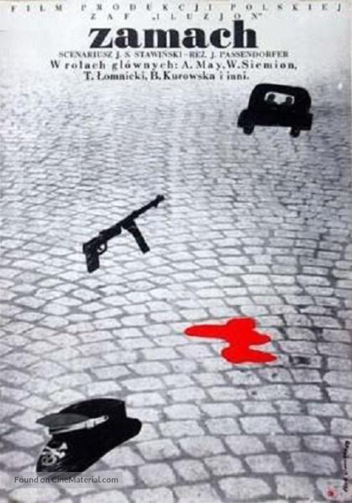 Zamach - Polish Movie Poster