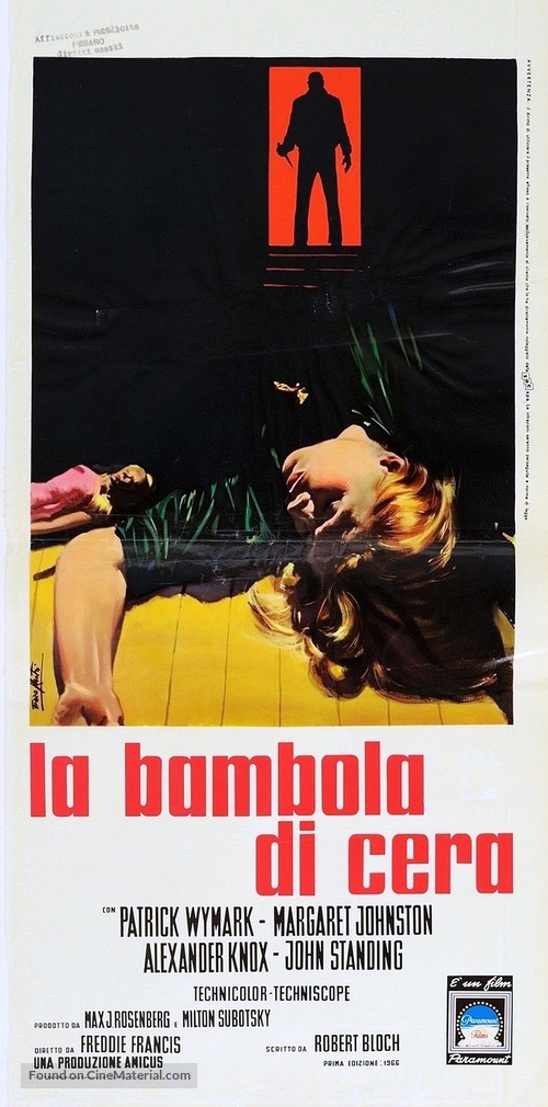 The Psychopath - Italian Movie Poster