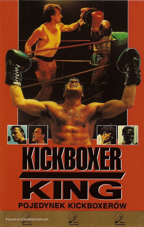 Kickboxer King - Polish VHS movie cover