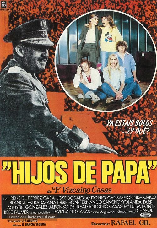 Hijos de pap&aacute; - Spanish Movie Poster