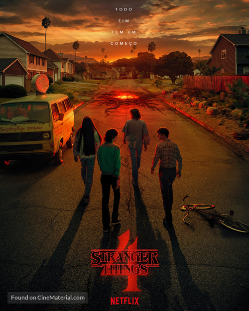 &quot;Stranger Things&quot; - Brazilian Movie Poster