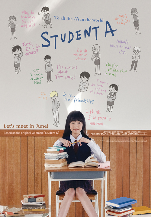 Student A - South Korean Movie Poster