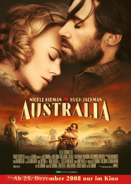 Australia - German Movie Poster