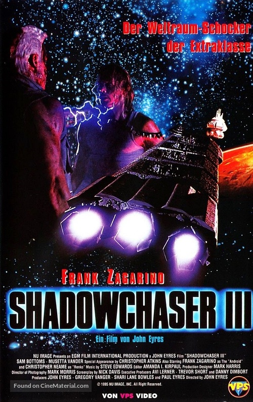 Project Shadowchaser III - German VHS movie cover