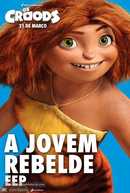 The Croods - Portuguese Movie Poster