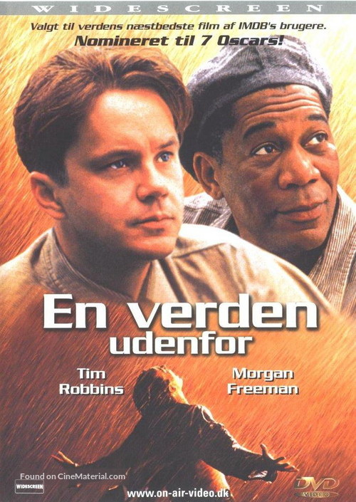 The Shawshank Redemption - Danish DVD movie cover