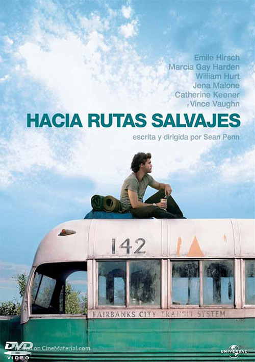 Into the Wild - Spanish DVD movie cover