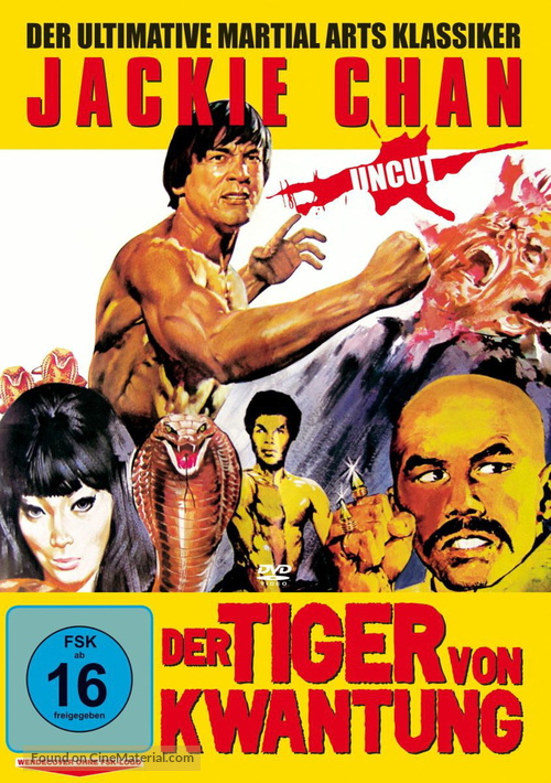 Cub Tiger from Kwang Tung - German Movie Cover