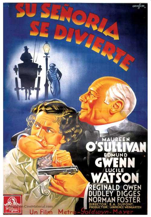 The Bishop Misbehaves - Spanish Movie Poster