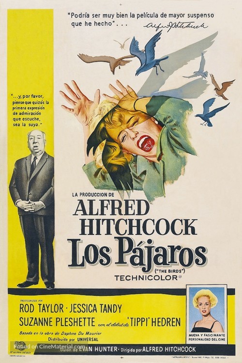 The Birds - Argentinian Movie Poster