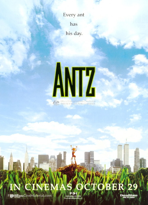 Antz - Australian Movie Poster