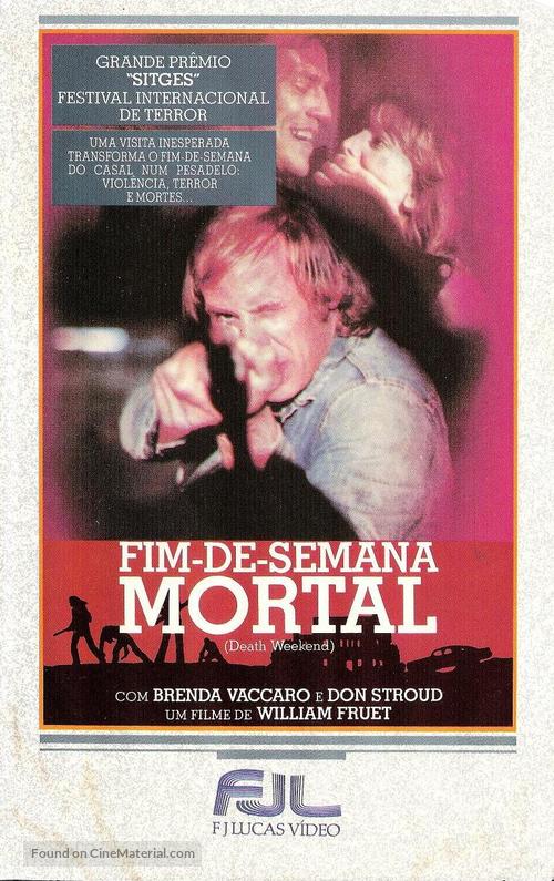 Death Weekend - Brazilian VHS movie cover