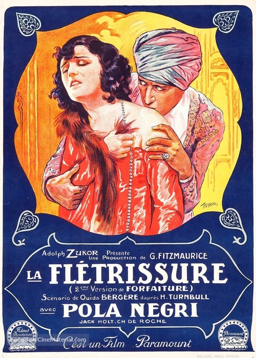 The Cheat - French Movie Poster