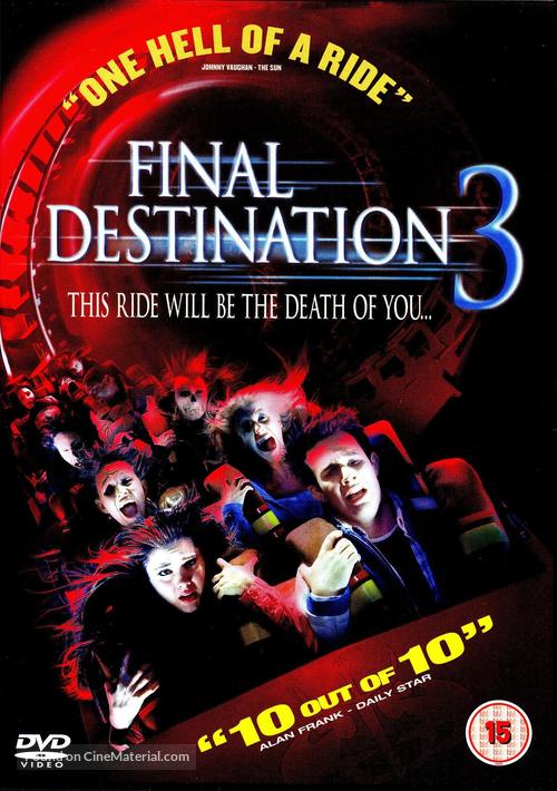 Final Destination 3 - British Movie Cover