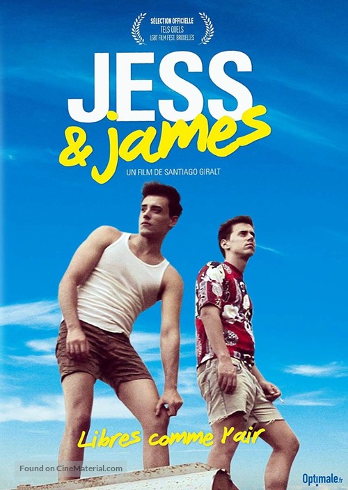 Jess &amp; James - French DVD movie cover