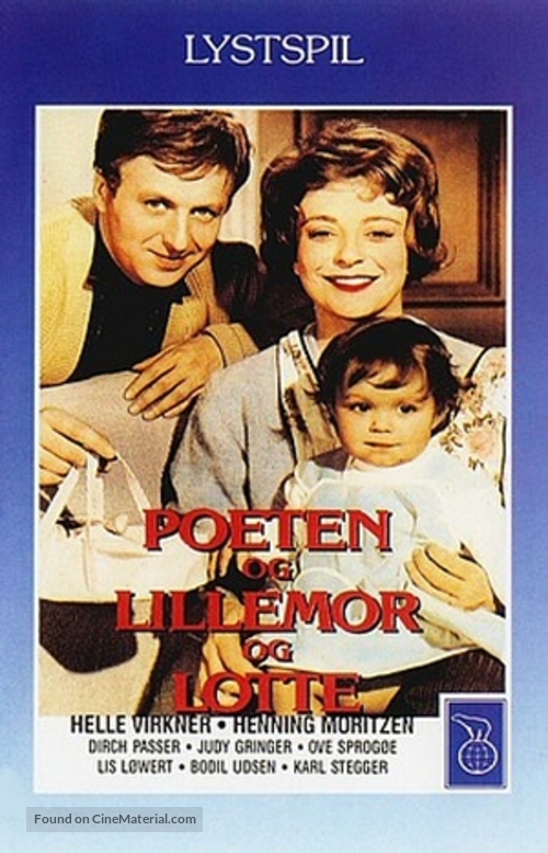 Poeten og Lillemor og Lotte - Danish VHS movie cover