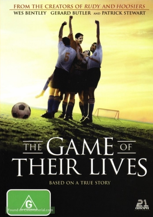 The Game of Their Lives - Australian DVD movie cover