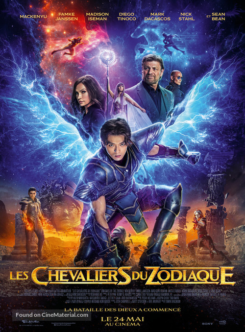 Knights of the Zodiac - French Movie Poster