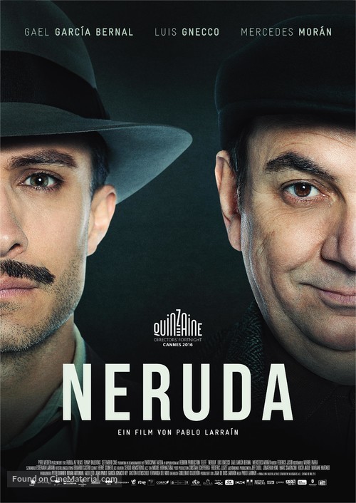 Neruda - German Movie Poster