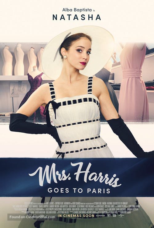 Mrs. Harris Goes to Paris - British Movie Poster