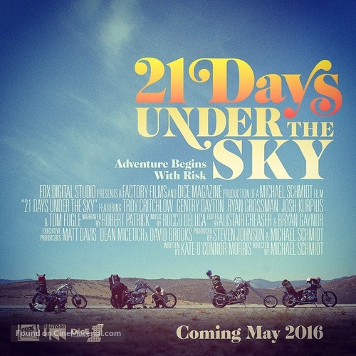 21 Days Under the Sky - Movie Poster
