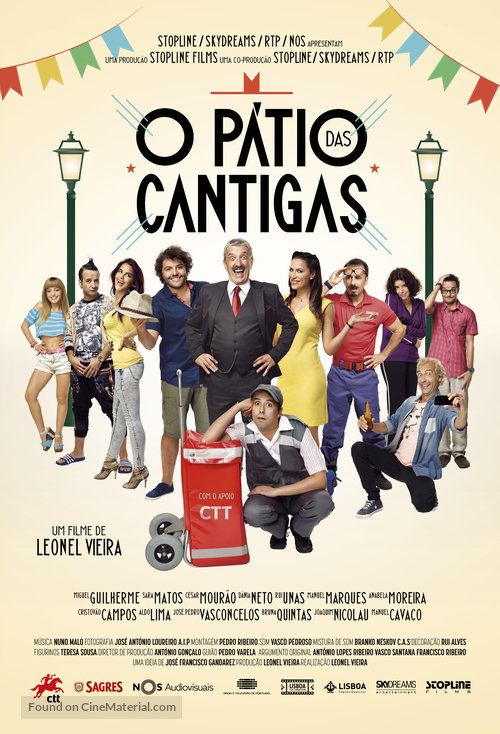 O P&aacute;tio das Cantigas - Portuguese Movie Poster