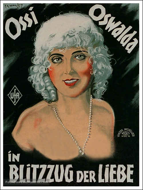 Blitzzug der Liebe - German Movie Poster