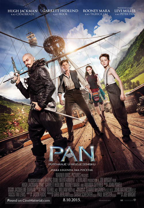 Pan - Croatian Movie Poster
