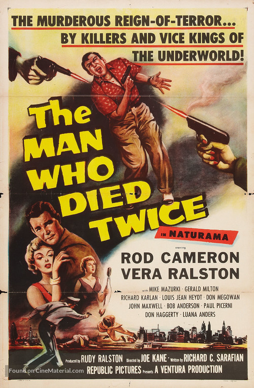 The Man Who Died Twice - Movie Poster