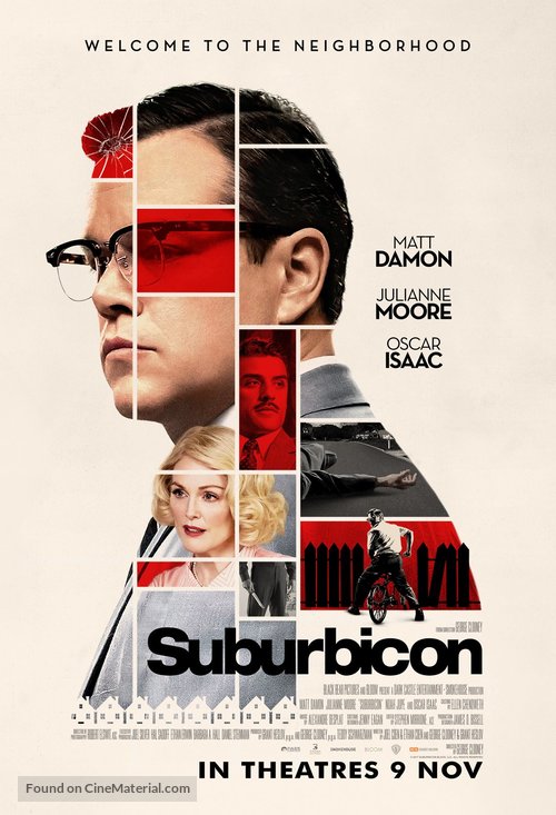 Suburbicon - Singaporean Movie Poster