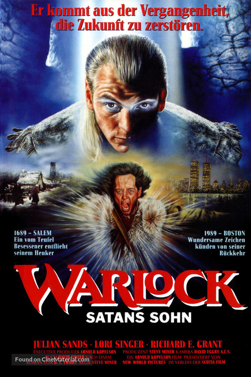 Warlock - German Movie Poster