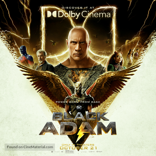 Black Adam - Movie Poster