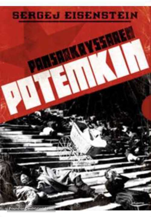 Bronenosets Potyomkin - Finnish DVD movie cover