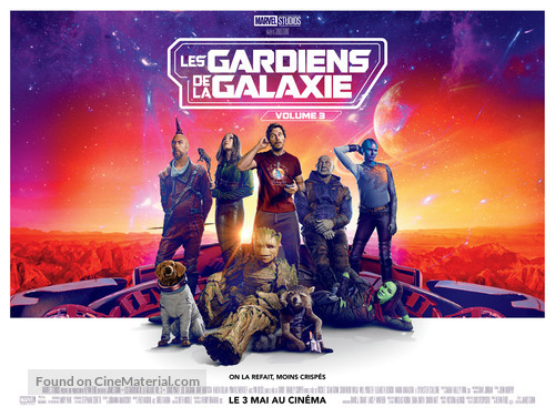 Guardians of the Galaxy Vol. 3 - French Movie Poster
