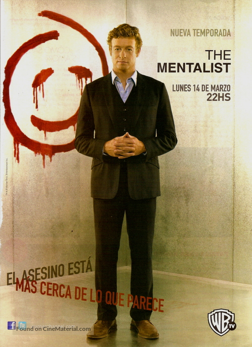&quot;The Mentalist&quot; - Argentinian Movie Poster