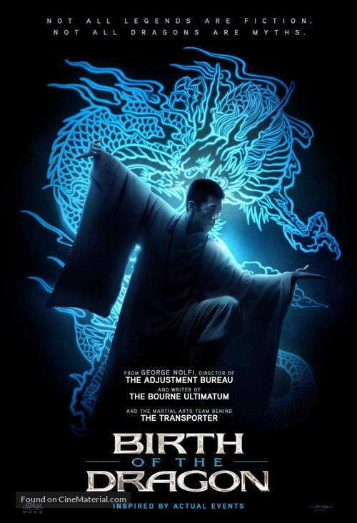 Birth of the Dragon - Canadian Movie Poster