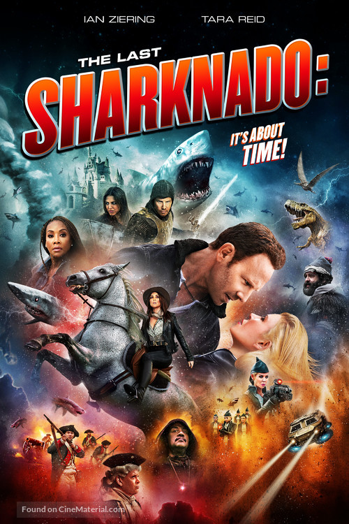 The Last Sharknado: It&#039;s About Time - Video on demand movie cover