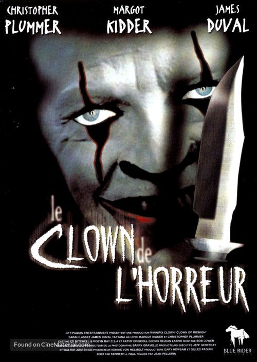 The Clown at Midnight - French DVD movie cover