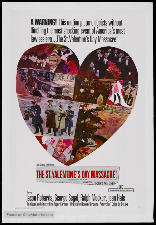 The St. Valentine&#039;s Day Massacre - Movie Poster