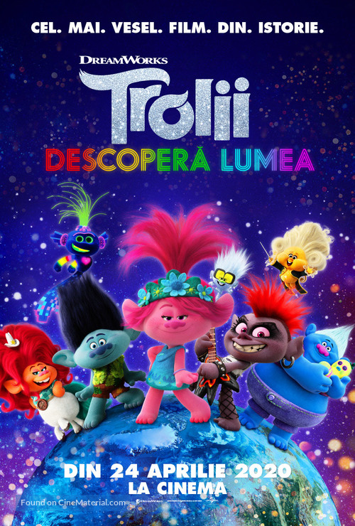 Trolls World Tour - Romanian Movie Poster