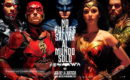 Justice League - Argentinian Movie Poster