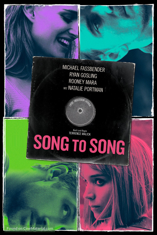 Song to Song - German Movie Cover