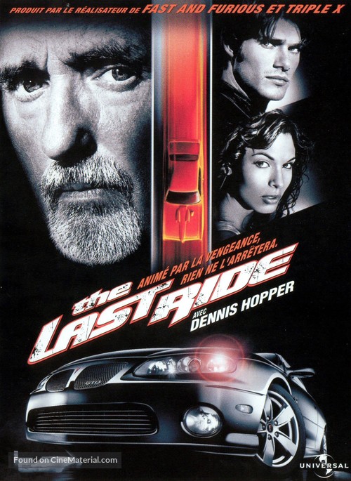 The Last Ride - French DVD movie cover