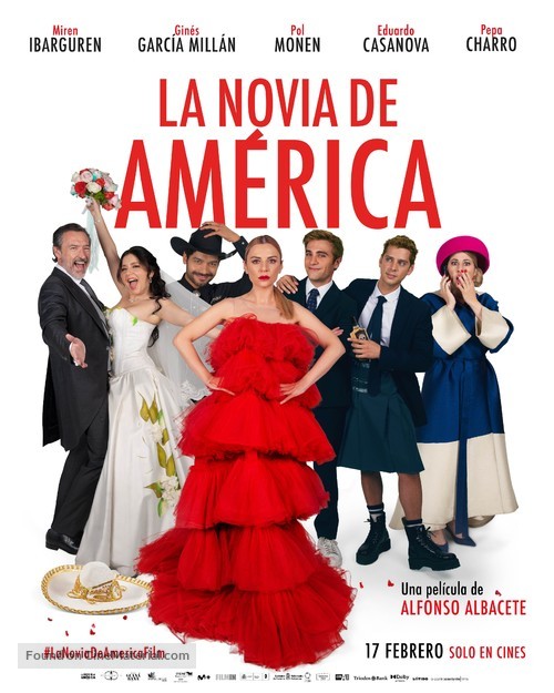 La novia de Am&eacute;rica - Spanish Movie Poster