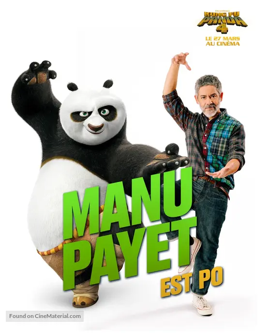 Kung Fu Panda 4 - French Movie Poster