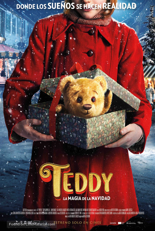 Teddybj&oslash;rnens jul - Spanish Movie Poster